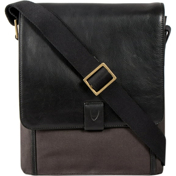 Hidesign Aiden Genuine Leather Medium Crossbody Men/Women Shoulder Messenger Bag/Travel Bag / 10.5" iPad Bag