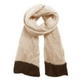 thumbnail image 5 of Peach Couture Warm and Cozy Unisex Fashion Knit Long Loose Hand Knit Scarf Wrap Shawl, 5 of 8