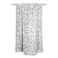 thumbnail image 1 of Design Imports CAMZ34143 Grey Embossed Bone Print Pet Blanket, 1 of 6