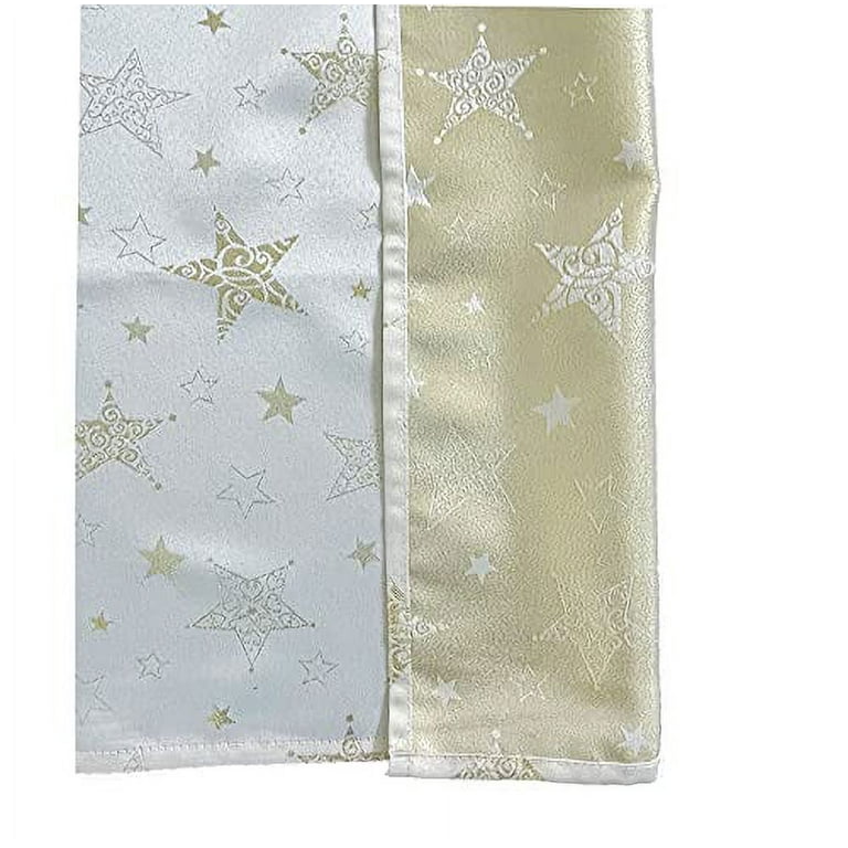 Fennco Styles Holiday Jacquard Warm Thanksgiving Decorative Table Linens Tablecloth 19x19 Napkin, Set of 4