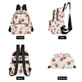 thumbnail image 4 of FORMRS Mini Backpack Purse for Women Travel Daypack Casual Shoulder Bag, Red Cherry, 4 of 7