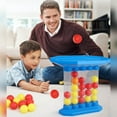 thumbnail image 6 of YOHAVEN Bouncing Ball Party Game, 4 Player Portable Jumping Ball Interactive Game Board Entertainment Family Travel Holiday Party Favor Toy Gift for Adults, 6 of 9