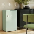 thumbnail image 4 of CoSoTower Mini Réfrigérateur Rétro, Réfrigérateur Compact à Porte Unique de 3,1 Pi3 avec Thermostat Réglable, 2 Étagères en Verre, Vert, 4 of 7
