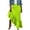 Green, variant on Women's Sexy Solid Color Irregular Ruffle Half Body Skirt (Green,XXL)