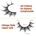 thumbnail image 2 of Pestañas postizas EYDEVRO Manga de aspecto natural, 7 pares, 2 of 8