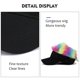 thumbnail image 5 of Gorra Con Visera Para El Cabello, Gorra De Béisbol Ajustable Con Arcoíris, Sombrero De Protección Solar Para Exteriores Para Hombres Y Mujeres Eigraketly AP007980-02, 5 of 6