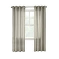 thumbnail image 2 of Libaas Semi Sheer Linen Blend Curtain Panel 52" x 84" in Linen, 2 of 4