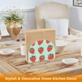 thumbnail image 6 of Yayeee Napkin Holder for Table Kitchen Paper Tissue Organization, Red Strawberry, 6 of 8