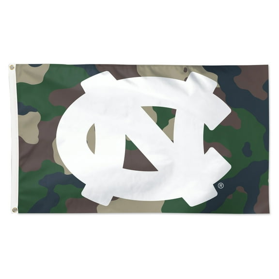 WinCraft North Carolina Tar Heels 3' x 5' Single-Sided Deluxe Camo Flag