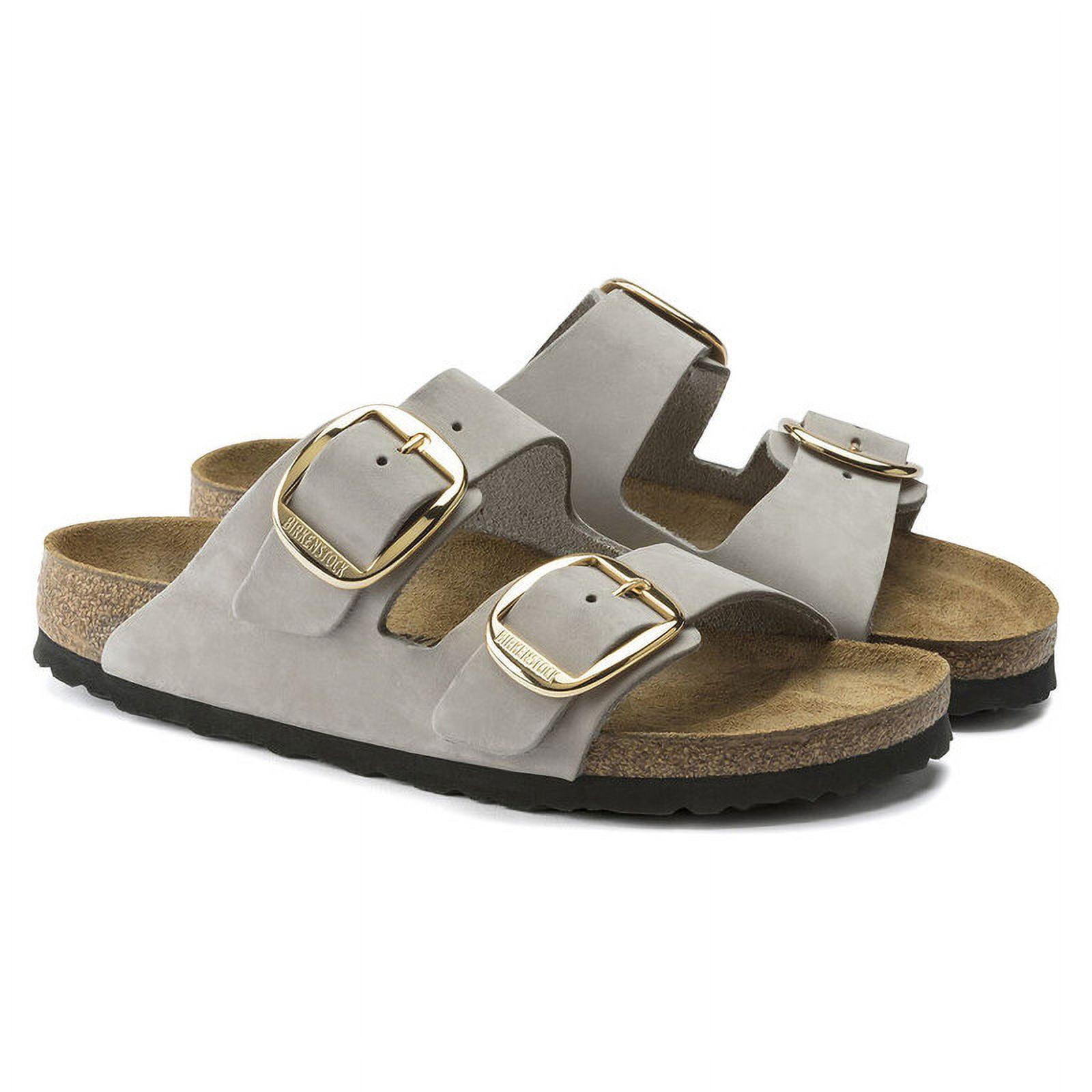BIRKENSTOCK Arizona Big Buckle Nubuck Leather Sandals - Bold and Minimalist Design - Multiple colors & Sizes