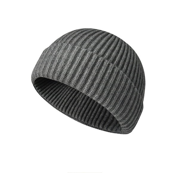 Winter Knitted Melon Skin Hat for Men and Women Warm Wool Hat Pullover Cold Hat Hip-hop Yuppie Local Master Hat Show Face Small