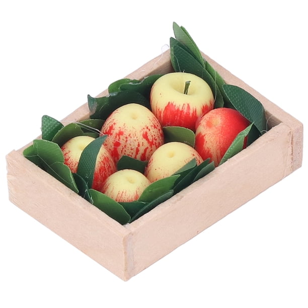 1:12 Casa De Muñecas Fruta, Decoración Regalo De Cumpleaños Encantador Tronco De Arcilla Casa De Muñecas Fruta En Miniatura Para Reunión Familiar Para Aficionados ANGGREK 1:12 Dollhouse Fruit