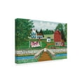 thumbnail image 2 of Trademark Fine Art 'White Creek Farm' Canvas Art by Anthony Kleem, 2 of 3