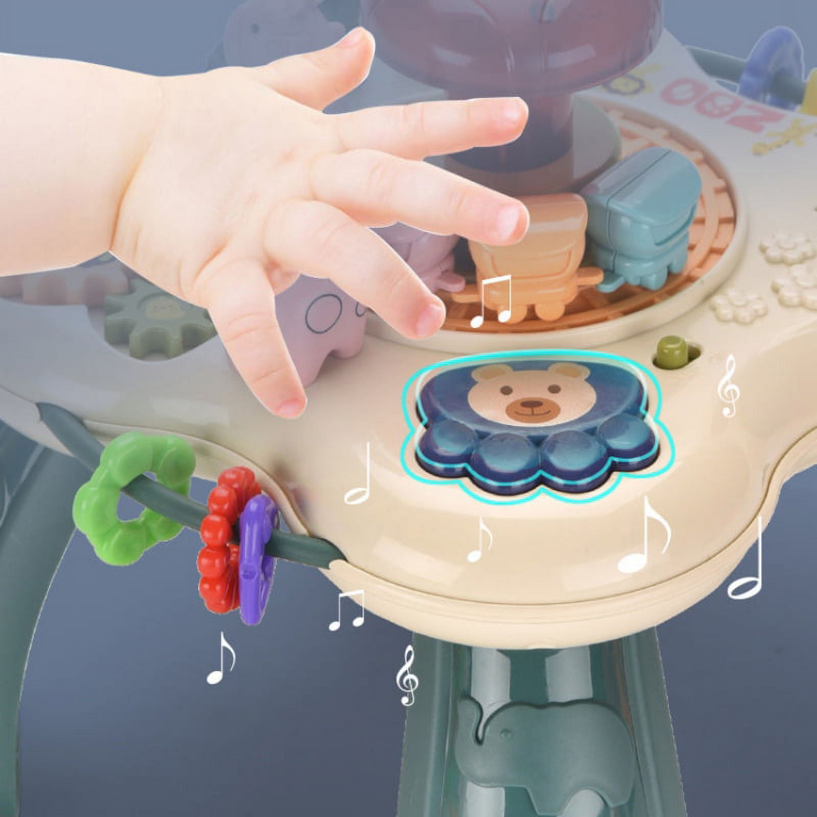 Mini Toddler Activities Game Table with Lights and Music Parent-child Toys