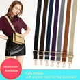 thumbnail image 2 of NANAHuang Wide Purse Strap Replacement Crossbody Bag Shoulder Straps Adjustable Belts (Color : Black, Size : Light Gold Lock), 2 of 5