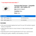 thumbnail image 2 of Accessory Belt Tensioner - Compatible with 2004 - 2007 Cadillac CTS - AC Delco, 2 of 2