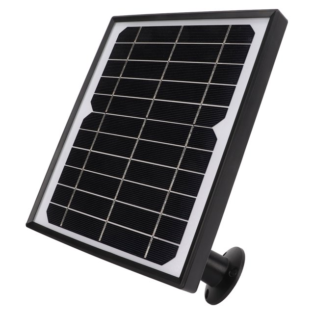 El Panel Solar De La Cámara, Vida De Servicio Larga Al Aire Libre Resistente A La Corrosión Del Panel Solar Para Acampar ANGGREK 5.5V Outdoor Camera Solar Panel