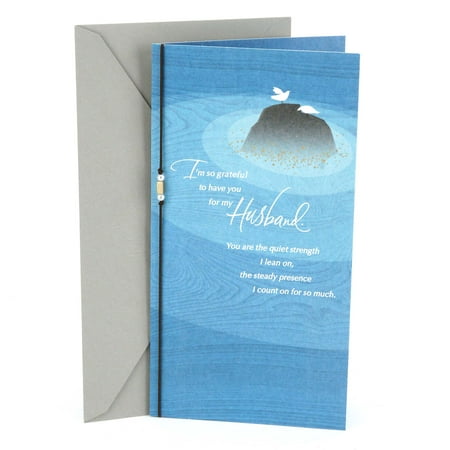 Husband Birthday Card - Hallmark Birthday Card for Husband (Doves on Rock)