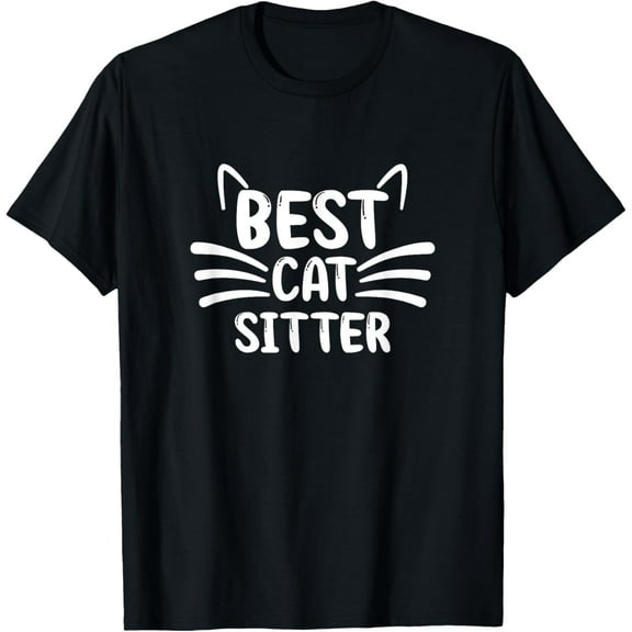 100% Cotton for Both Men and WomenCat Sitter Thank You Gifts T-Shirt
