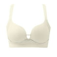 thumbnail image 4 of Lenpel Women's Push up Bras Comfortable No Underwire Supportive Lift T Shirt Bralettes Seamless Everyday Bras, 4 of 6