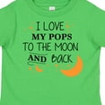 thumbnail image 4 of Inktastic I Love My Pops to the Moon and Back Boys or Girls Toddler T-Shirt, 4 of 5