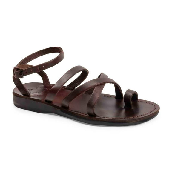 Jade - Toe Ring Strappy Flat Sandal - Womens Sandals