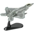 thumbnail image 1 of NUOTIE F-22 Raptor 1/100 Scale Diecast Metal Fighter Jet Model Stealth Combat Airplane Air Force Aircraft Alloy Model with Stand for Adult Military Collections or Gift (FF 03049), 1 of 6