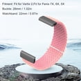 thumbnail image 4 of Sangle de Remplacement Tressée Extensible pour 7X, Fermeture à Boucle, 4 of 8