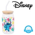 thumbnail image 4 of Vaso en tarro de cristal Silver Buffalo Disney Lilo and Stitch, 480 ml, 4 of 5