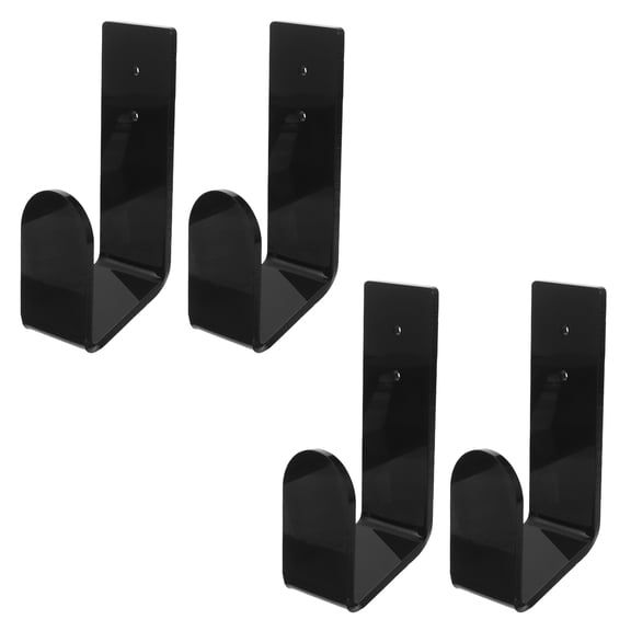POPETPOP 4Pcs Wrestling Belt Display Wall Mount Acrylic Holder for Home Gym and Martial Arts