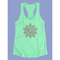thumbnail image 3 of Round Gradient Racerback Tank Women -Image by Shutterstock, Female Small, 3 of 4