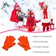 thumbnail image 3 of Minnieouse 1 par de guantes para niños, guantes delicados para niños, prácticos, prácticos, para niños y niñas, accesorios de ropa para ropa de guantes y mitones Naranja Minnieouse AP009501-11B, 3 of 6