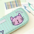 thumbnail image 5 of FeiFu Large Capacity Canvas Pencil Case Canvas Pen Bag for Office Workers Stores Pencils Pens Markers and Stationery, 5 of 5
