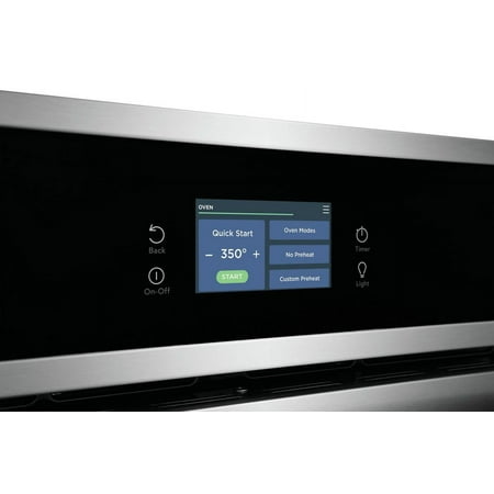 Frigidaire - Gallery 27" Built-in Single Electric Wall Oven with Fan Convection - Stainless Steel