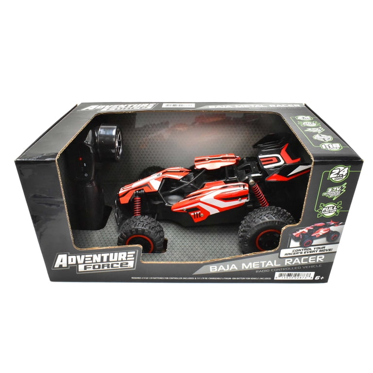 タカラトミー　モンスターマシーン　16輪駆動　オフロード　クロカン　レア Adventure Force RC Baja Metal Racer - Remote Control Car with