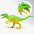 thumbnail image 1 of Dinosaurios, Juguete de dinosaurio, Juguetes de dinosaurio para niños y niñas de 4 a 12 años, Tyrannosaurus Rex Horned Dragon Green oso de fresa Juguete, 1 of 5