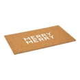 thumbnail image 4 of White Modern Merry Doormat 24" x 36", 4 of 7