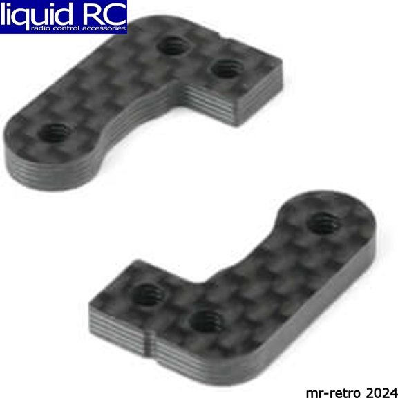 TEKNO RC LLC Spindle Arms L/R EB/ET410Type A TKR6669A Electric Car/Truck Option Parts