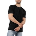 thumbnail image 2 of Short Sleeved Men T-Shirt Summer Round Neck Casual Slim Male Tops, 2 of 4