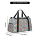 thumbnail image 3 of Easygdp Colorful Llama Bolsa de Gimnasio, Bolsa de Viaje Duffel, Bolsa de Fin de Semana con Compartimentos, Bolsa de Mano para Noche, 3 of 7