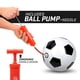 thumbnail image 3 of GoSports Balón de fútbol clásico en blanco y negro con bomba premium, disponible como balones individuales o en paquete de 6, elige tu tamaño, 3 of 6