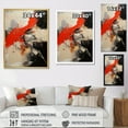 thumbnail image 4 of Designart "Explosive Volcanic Fury" Volcano Floater Framed Canvas Wall Art, 4 of 5