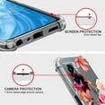 thumbnail image 3 of CoverON Phone Design For OnePlus Nord N300 5G Case, Clear Flexible Soft Rubber Slim TPU Cover, Peony Flower, 3 of 7