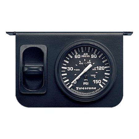 Firestone Full Gauge Panel, Black