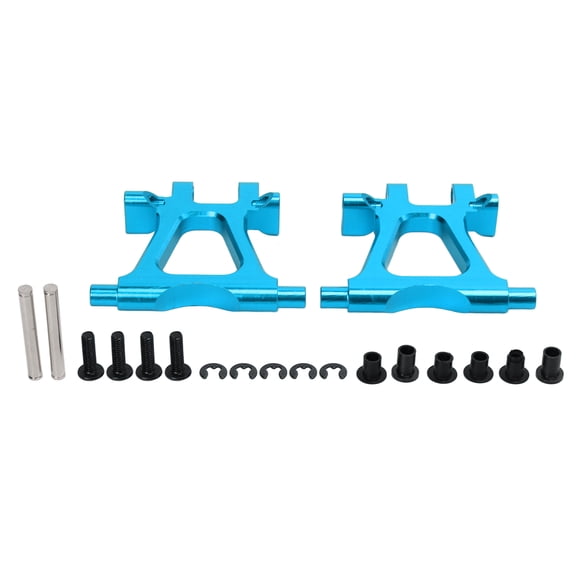 RC Rear Lower Swing Arm, Rear Lower Suspension Arms Swing Arm Fine Easy Installation With Screw For TT02 1/10 Car Blue