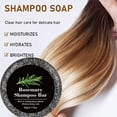 thumbnail image 3 of Black Rosemarys Shampoo Soap,Shampoo Bar for Thinning Hair,Hair Deep Cleansing Hydrating Solid Shampoo Bar for Hair Care, 3 of 8