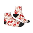 thumbnail image 3 of Bingfone Cute Mushroom Design Patterned Men'S Women'S Casual Cotton Socks, 3 of 9