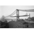 thumbnail image 1 of Manhattan Bridge from Brooklyn- Fine Art Canvas Print (20" x 30"), 1 of 1
