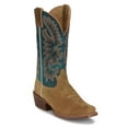 thumbnail image 2 of Justin Boots Mens Jimmy Embroidered Square Toe Pull On Cowboy  Mid Calf Boo, 2 of 5
