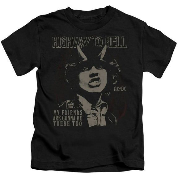 Acdc - My Friends - Juvenile Short Sleeve Shirt - 5/6